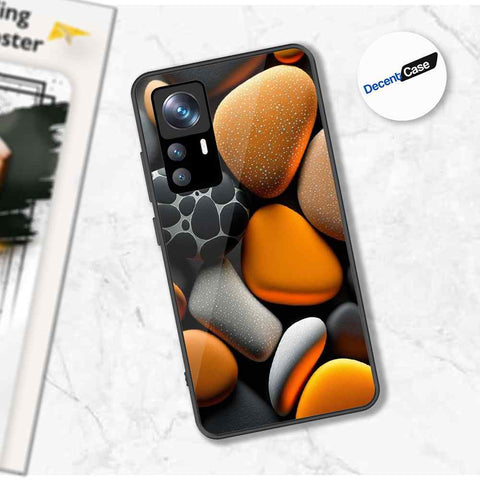 Xiaomi 12T Pro Cover - 3D Pebble Design - HQ Ultra Shine Premium Metal Phone Case
