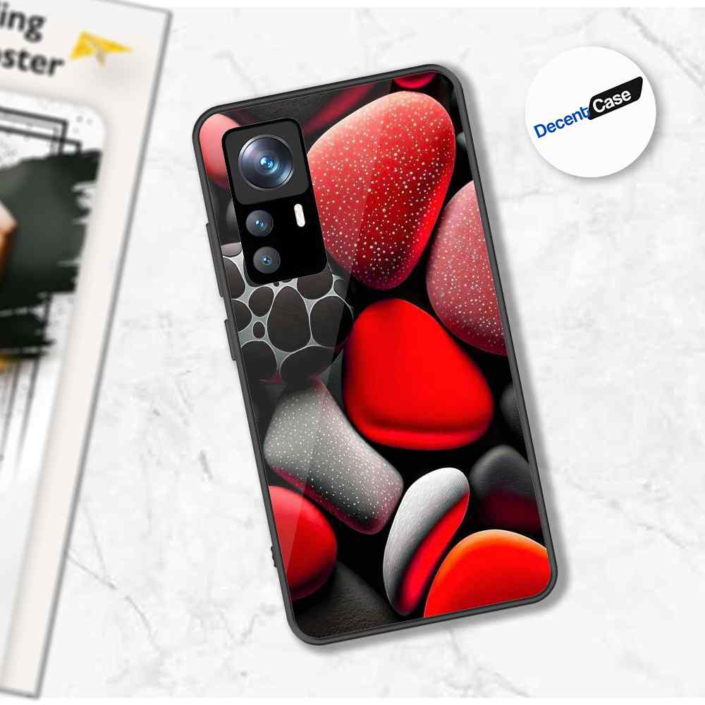 Xiaomi 12T Pro Cover - 3D Pebble Design - HQ Ultra Shine Premium Metal Phone Case