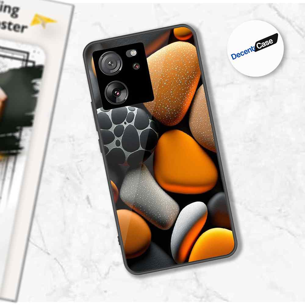 Xiaomi 13T Pro Cover - 3D Pebble Design - HQ Ultra Shine Premium Metal Phone Case