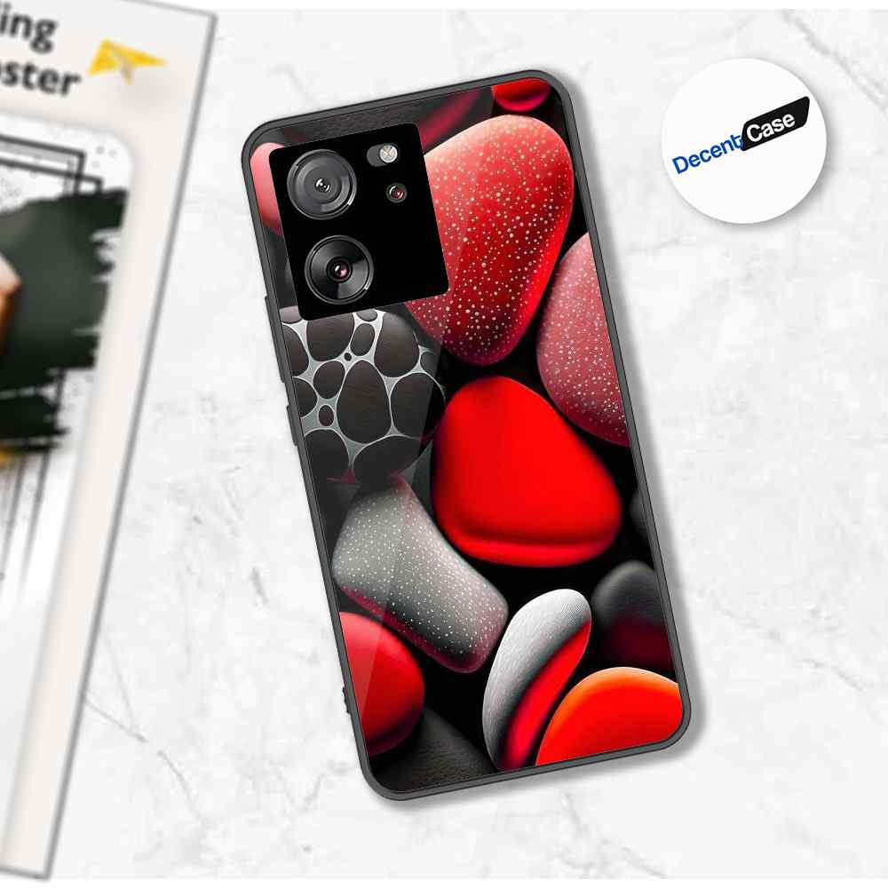 Xiaomi 13T Pro Cover - 3D Pebble Design - HQ Ultra Shine Premium Metal Phone Case
