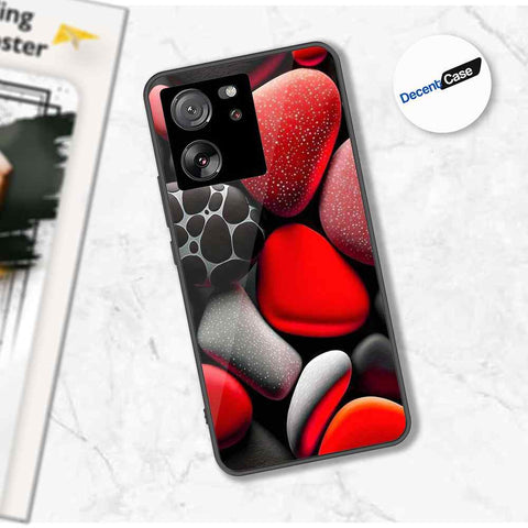 Xiaomi 13T Pro Cover - 3D Pebble Design - HQ Ultra Shine Premium Metal Phone Case