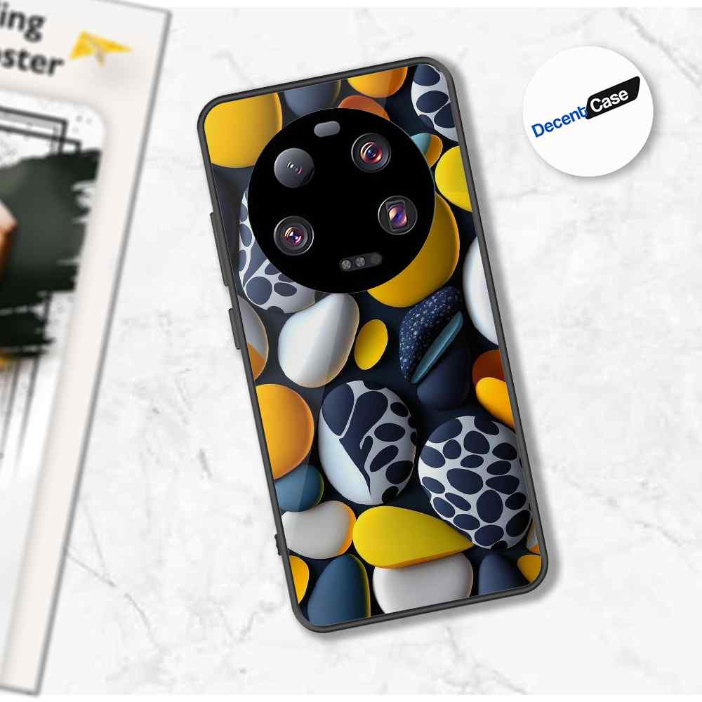 Xiaomi 13 Ultra Cover - 3D Pebble Design - HQ Ultra Shine Premium Metal Phone Case