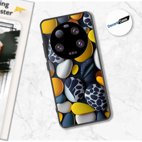 Xiaomi 13 Ultra Cover - 3D Pebble Design - HQ Ultra Shine Premium Metal Phone Case