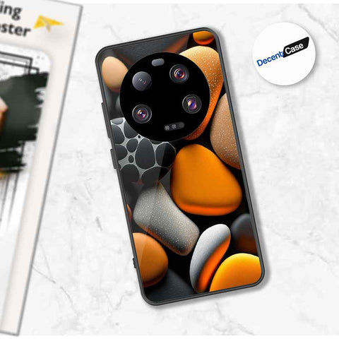 Xiaomi 13 Ultra Cover - 3D Pebble Design - HQ Ultra Shine Premium Metal Phone Case
