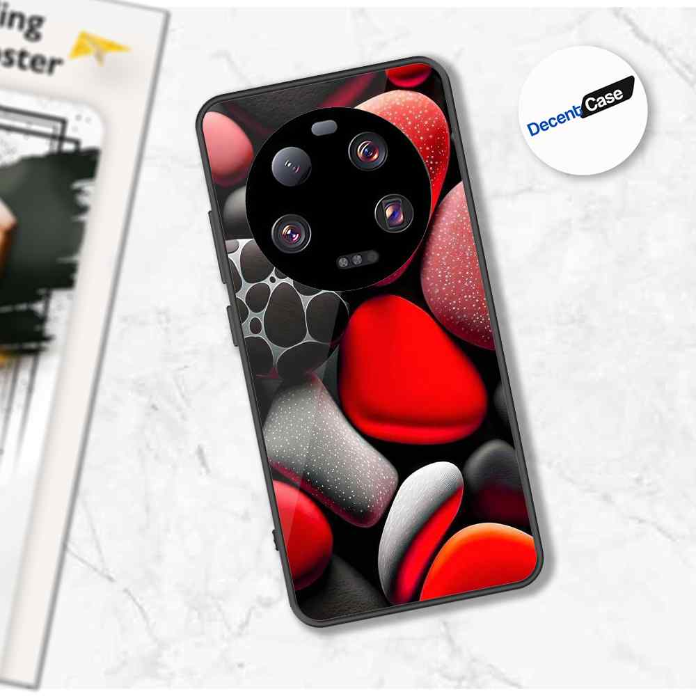 Xiaomi 13 Ultra Cover - 3D Pebble Design - HQ Ultra Shine Premium Metal Phone Case