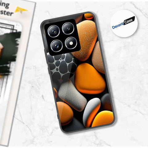 Xiaomi 14T Pro Cover - 3D Pebble Design - HQ Ultra Shine Premium Metal Phone Case