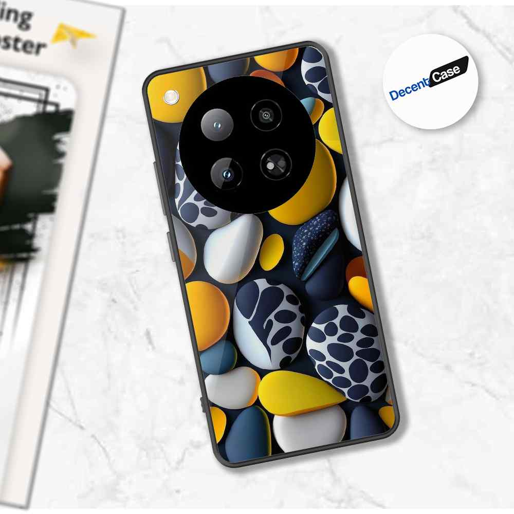 Infinix Zero 40 5G Cover - 3D Pebble Design - HQ Ultra Shine Premium Metal Phone Case