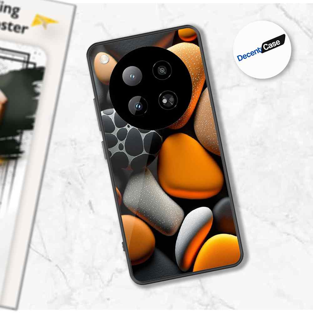 Infinix Zero 40 5G Cover - 3D Pebble Design - HQ Ultra Shine Premium Metal Phone Case