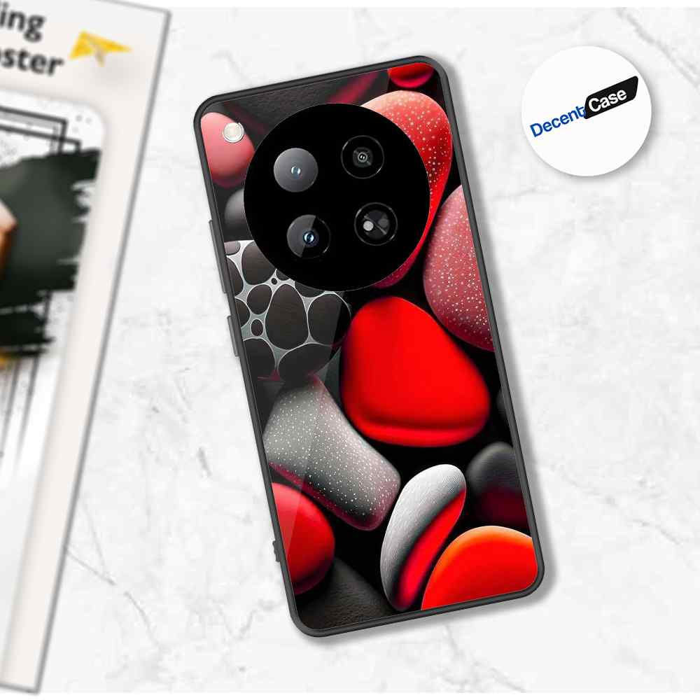 Infinix Zero 40 5G Cover - 3D Pebble Design - HQ Ultra Shine Premium Metal Phone Case