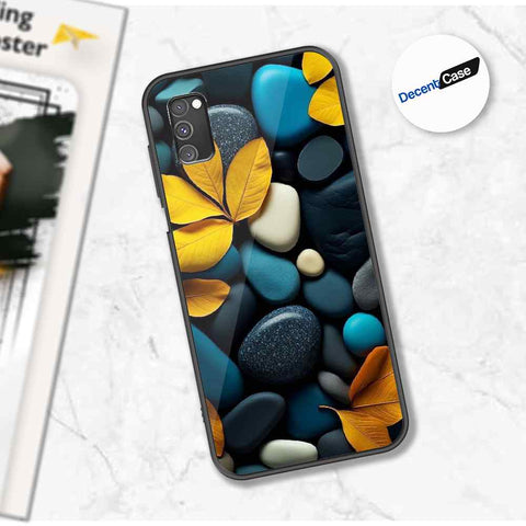 Samsung Galaxy A03s Cover - Flower Series - Premium Printed Metal soft Bumper shock Proof Case