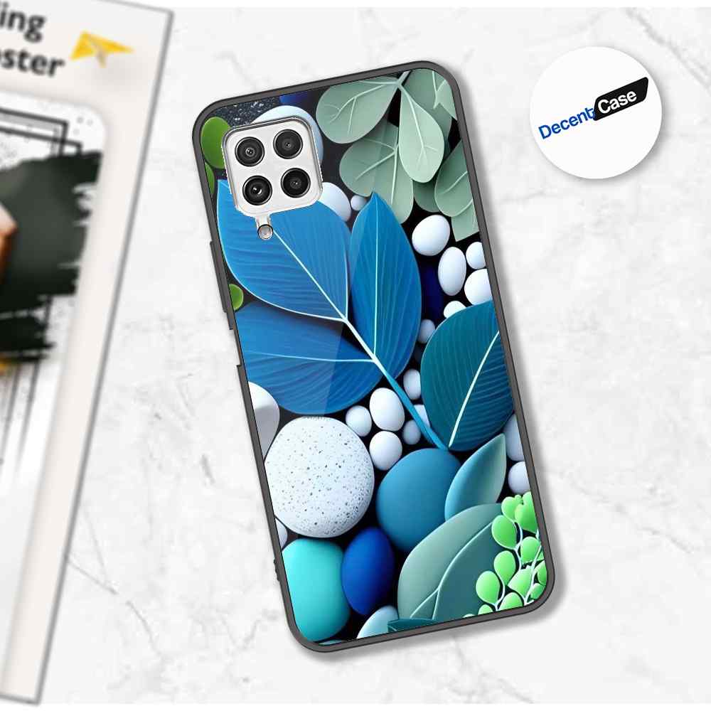 Samsung Galaxy A22 Cover - Flower Series - Premium Printed Metal soft Bumper shock Proof Case