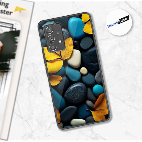 Samsung Galaxy A52s 5G Cover - Flower Series - Premium Printed Metal soft Bumper shock Proof Case
