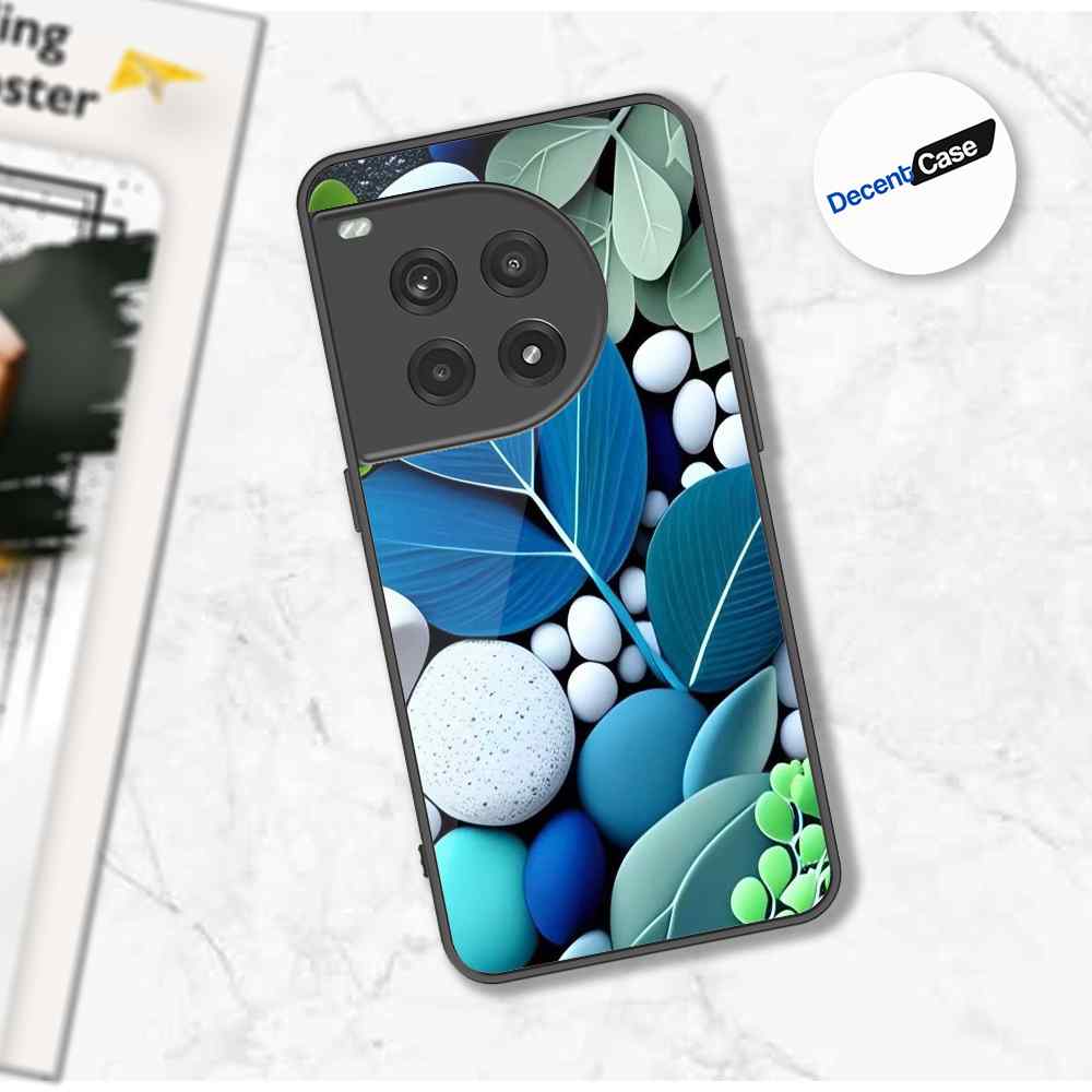 OnePlus 12R Cover - Flower Series - Premium Printed Metal soft Bumper shock Proof Case