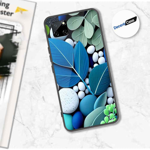 Realme Narzo 30A Cover - Flower Series - Premium Printed Metal soft Bumper shock Proof Case