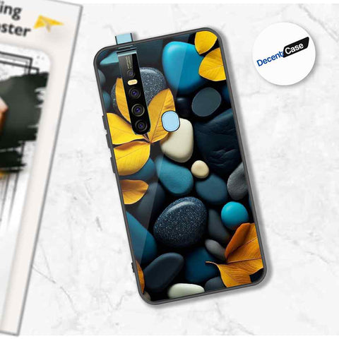 Tecno Camon 15 Premier Cover - Flower Series - Premium Printed Metal soft Bumper shock Proof Case