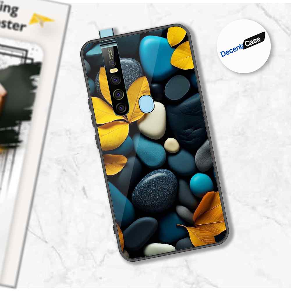 Tecno Camon 15 Pro Cover - Flower Series - Premium Printed Metal soft Bumper shock Proof Case