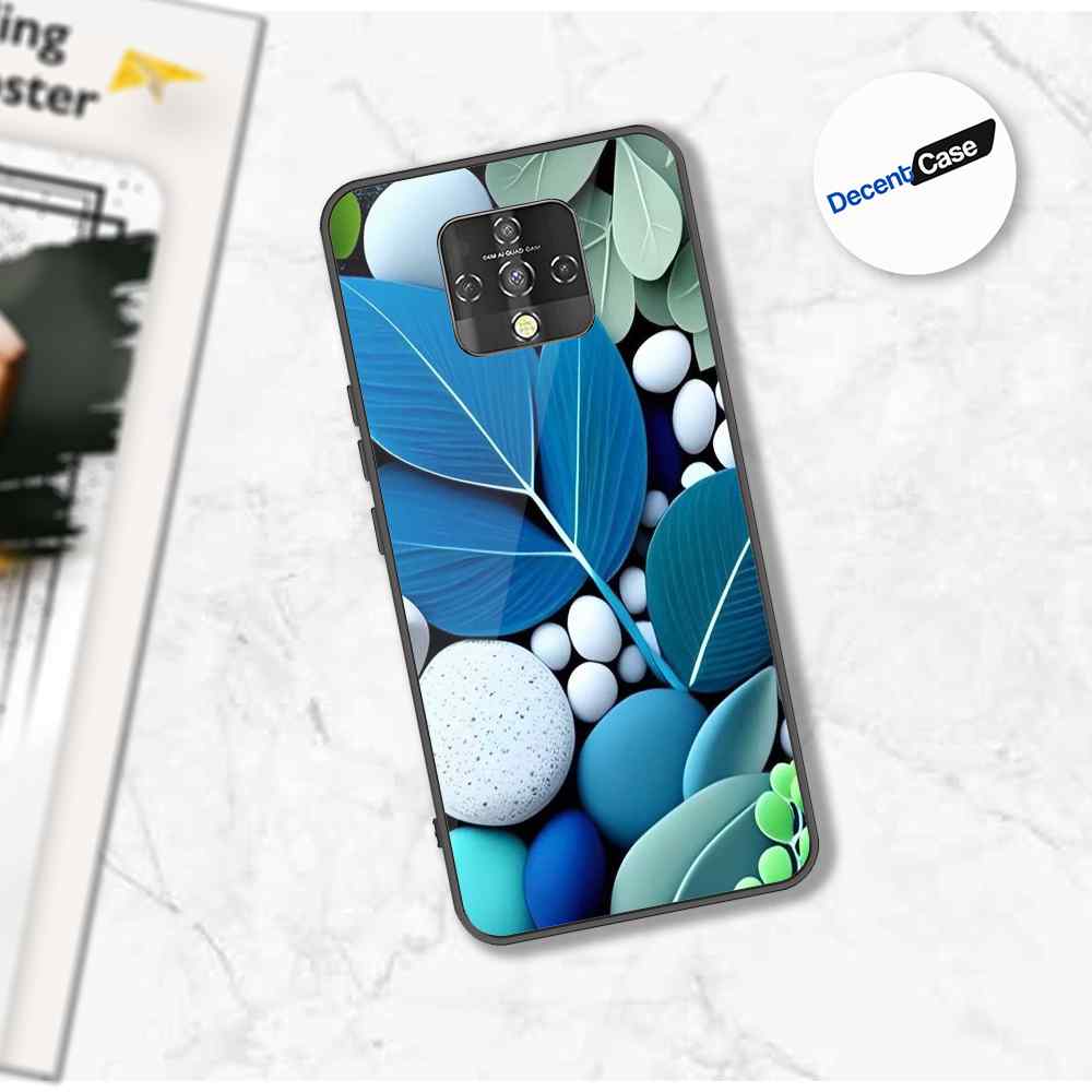 Tecno Camon 16 Cover - Flower Series - Premium Printed Metal soft Bumper shock Proof Case