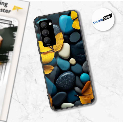 Tecno Camon 18P Cover - Flower Series - Premium Printed Metal soft Bumper shock Proof Case