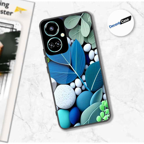 Tecno Camon 19 Cover - Flower Series - Premium Printed Metal soft Bumper shock Proof Case