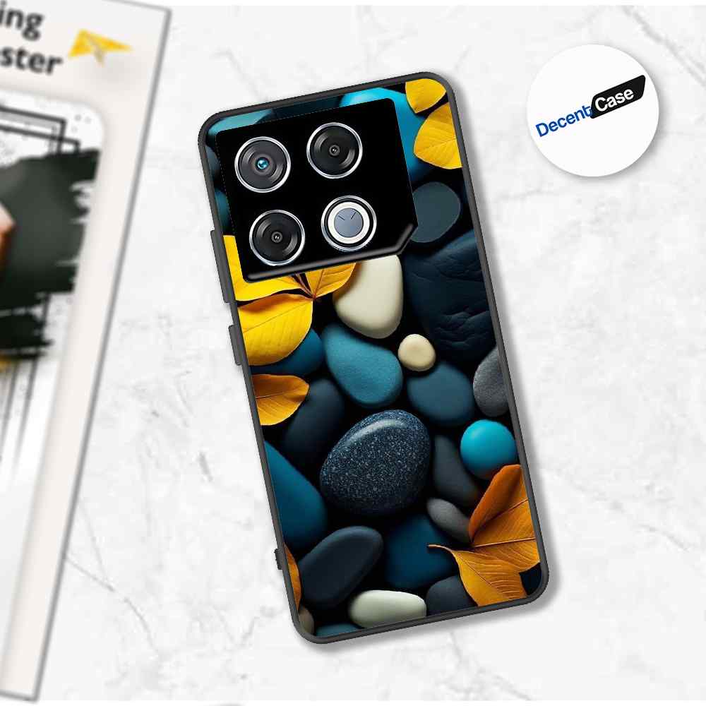 Infinix GT 20 Pro Cover - Flower Series - Premium Printed Metal soft Bumper shock Proof Case