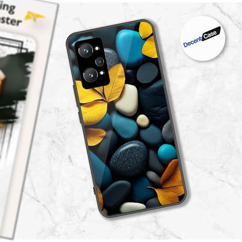 Realme GT Neo 2 Cover - Flower Series - Premium Printed Metal soft Bumper shock Proof Case