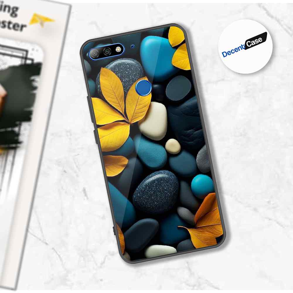 Huawei Honor 7C Cover - Flower Series - Premium Printed Metal soft Bumper shock Proof Case