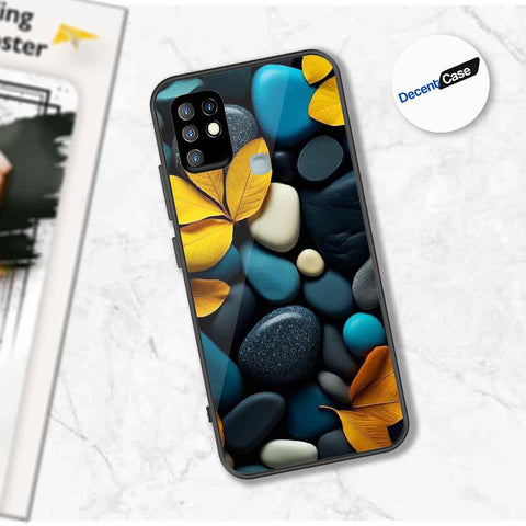 Infinix Hot 10 Cover - Flower Series - Premium Printed Metal soft Bumper shock Proof Case