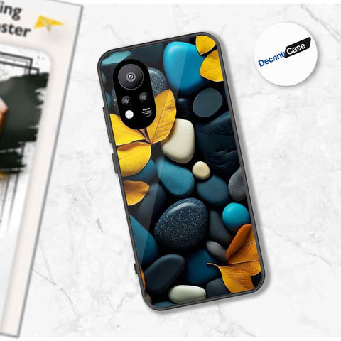 Infinix Hot 11s Cover - Flower Series - Premium Printed Metal soft Bumper shock Proof Case