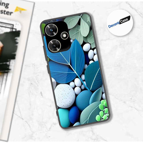Infinix Hot 30i Cover - Flower Series - Premium Printed Metal soft Bumper shock Proof Case