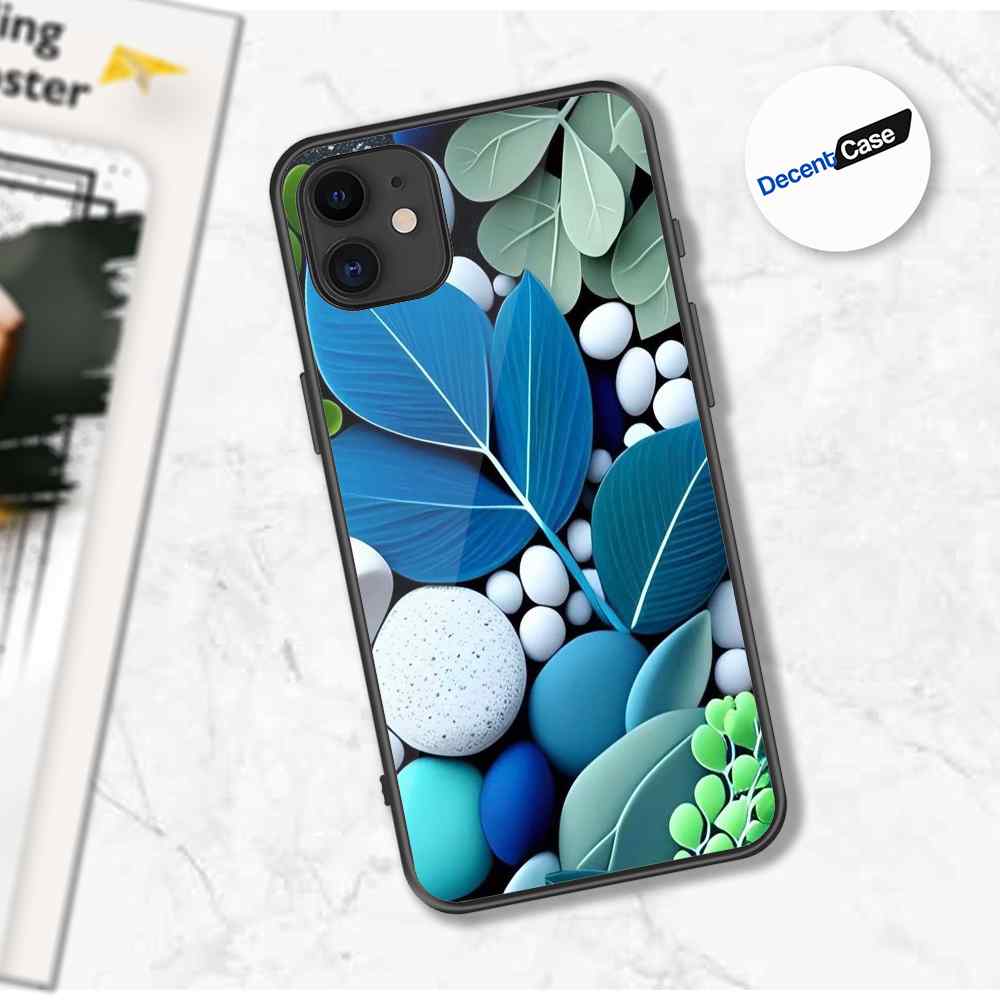 iPhone 11 Cover - Flower Series - Premium Printed Metal soft Bumper shock Proof Case