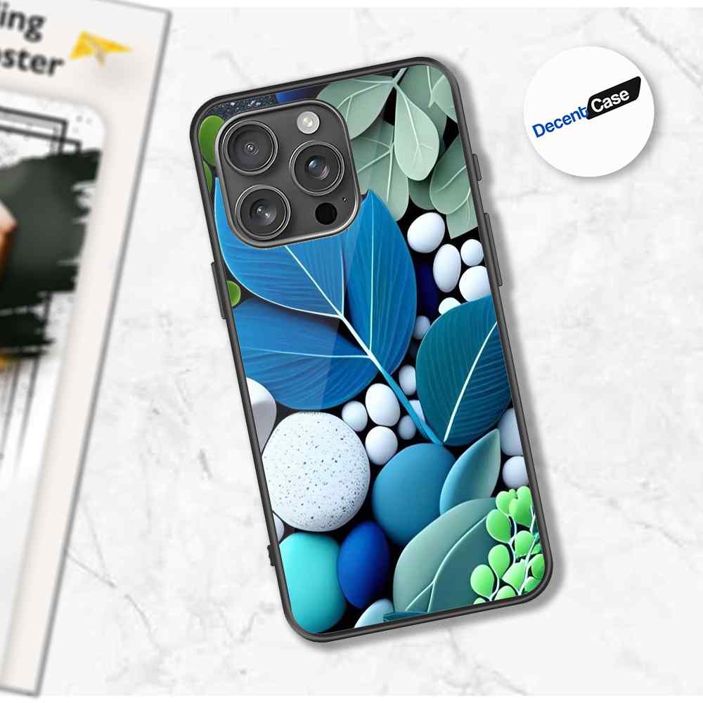 iPhone 14 Pro Max Cover - Flower Series - Premium Printed Metal soft Bumper shock Proof Case