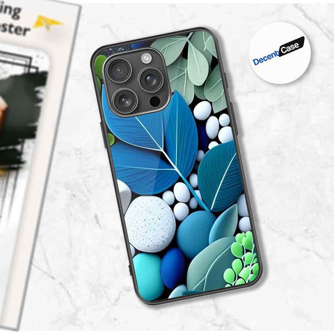iPhone 16 Pro Cover - Flower Series - Premium Printed Metal soft Bumper shock Proof Case