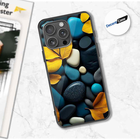 iPhone 16 Pro Cover - Flower Series - Premium Printed Metal soft Bumper shock Proof Case