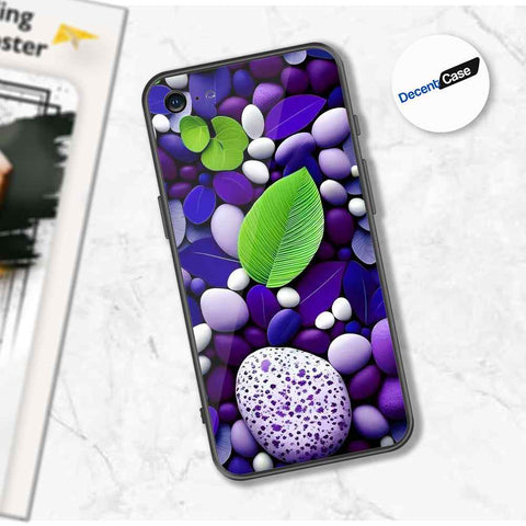 iPhone 8 / 7 Cover - Flower Series - Premium Printed Metal soft Bumper shock Proof Case