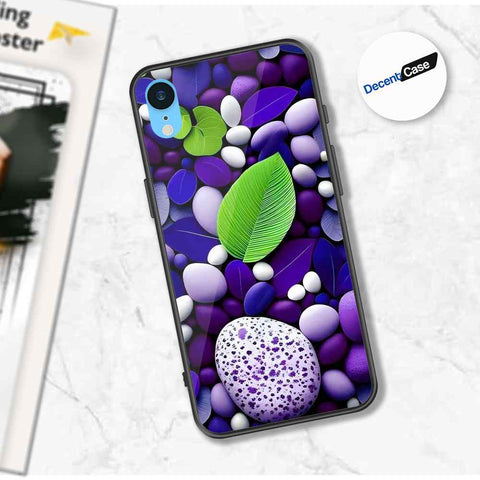iPhone XR Cover - Flower Series - Premium Printed Metal soft Bumper shock Proof Case