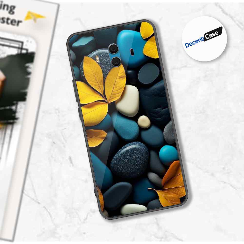 Huawei Mate 10 Cover - Flower Series - Premium Printed Metal soft Bumper shock Proof Case