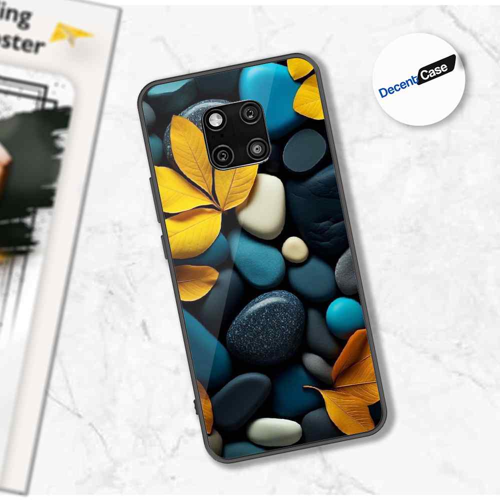 Huawei Mate 20 Pro Cover - Flower Series - Premium Printed Metal soft Bumper shock Proof Case