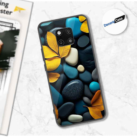 Huawei Mate 20 Pro Cover - Flower Series - Premium Printed Metal soft Bumper shock Proof Case