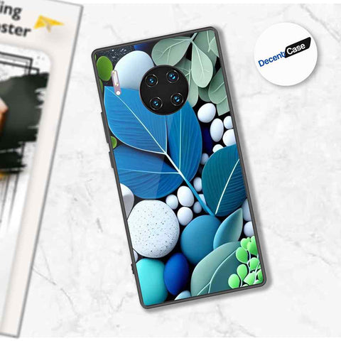 Huawei Mate 30 Pro Cover - Flower Series - Premium Printed Metal soft Bumper shock Proof Case