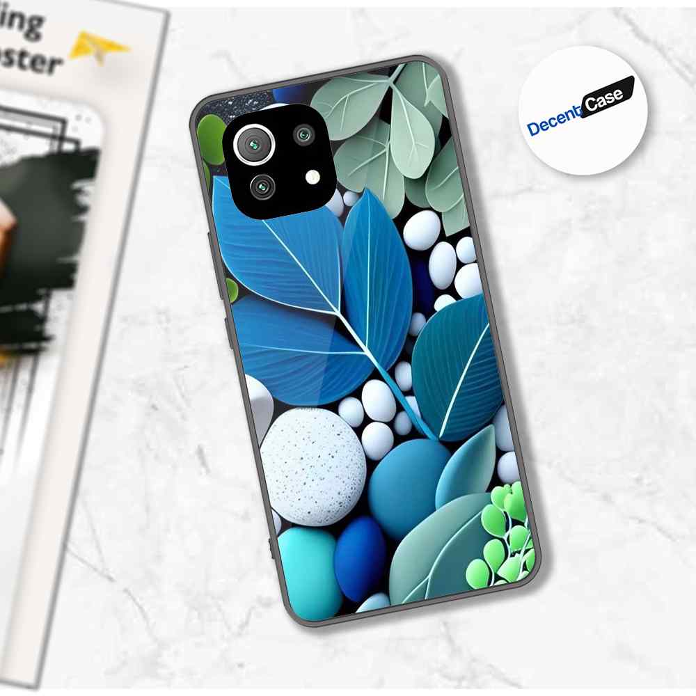 Xiaomi 11 Lite 5G NE Cover - Flower Series - Premium Printed Metal soft Bumper shock Proof Case
