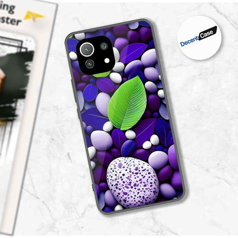Xiaomi 11 Lite 5G NE Cover - Flower Series - Premium Printed Metal soft Bumper shock Proof Case