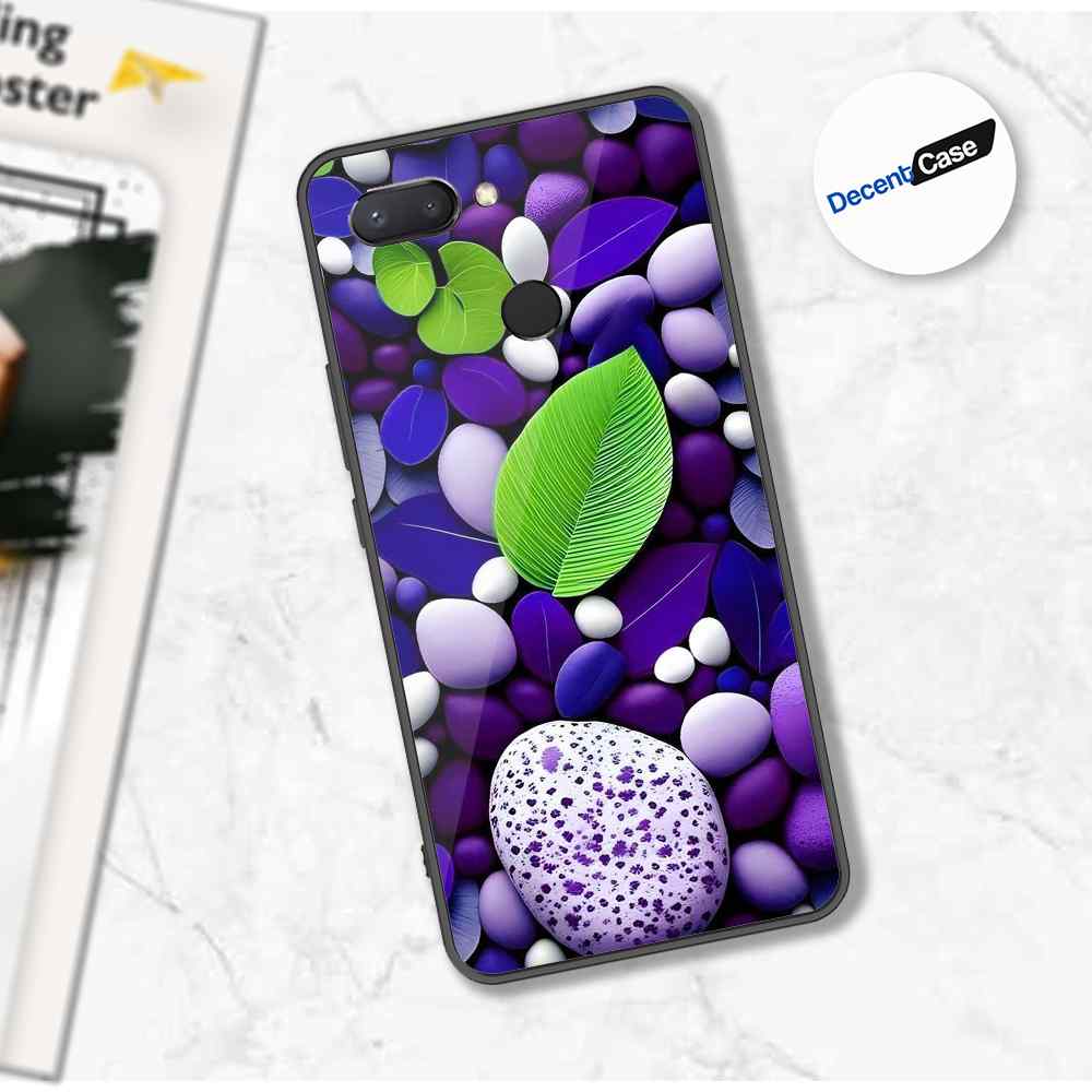 Xiaomi Mi 8 Lite Cover - Flower Series - Premium Printed Metal soft Bumper shock Proof Case