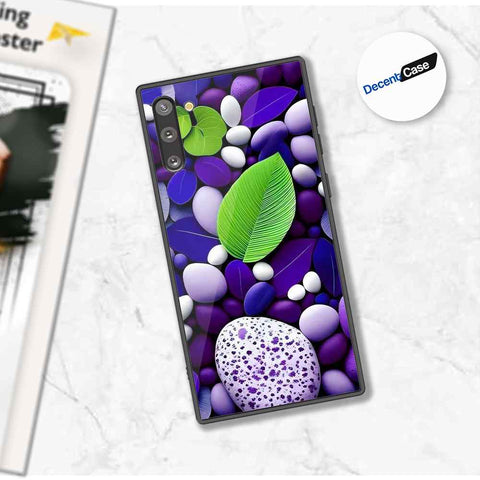 Samsung Galaxy Note 10 Cover - Flower Series - Premium Printed Metal soft Bumper shock Proof Case