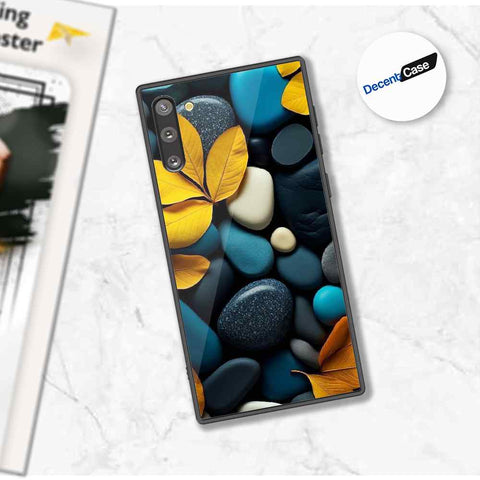 Samsung Galaxy Note 10 Cover - Flower Series - Premium Printed Metal soft Bumper shock Proof Case
