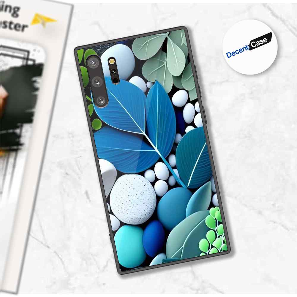 Samsung Galaxy Note 10 Plus Cover - Flower Series - Premium Printed Metal soft Bumper shock Proof Case