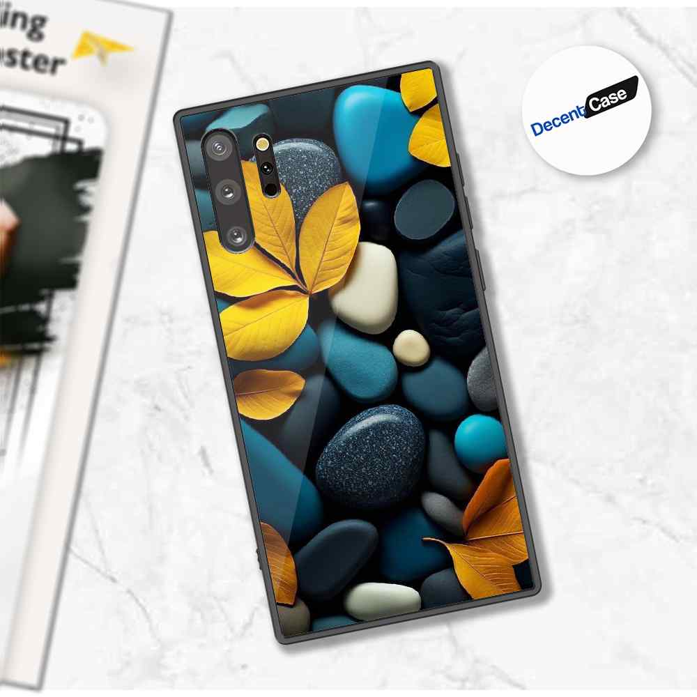 Samsung Galaxy Note 10 Plus Cover - Flower Series - Premium Printed Metal soft Bumper shock Proof Case