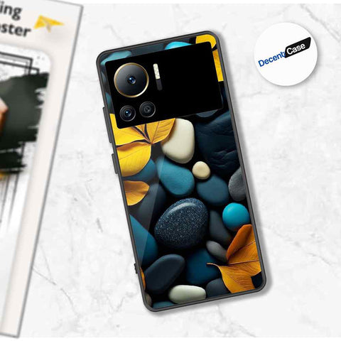 Infinix Note 12 VIP Cover - Flower Series - Premium Printed Metal soft Bumper shock Proof Case