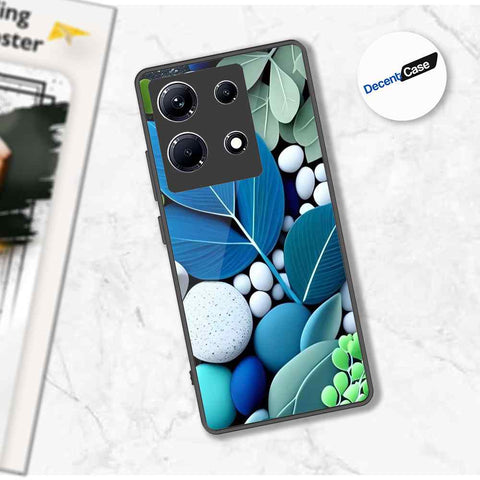 Infinix Note 30 Cover - Flower Series - Premium Printed Metal soft Bumper shock Proof Case