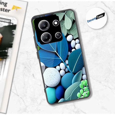Infinix Note 30i Cover - Flower Series - Premium Printed Metal soft Bumper shock Proof Case