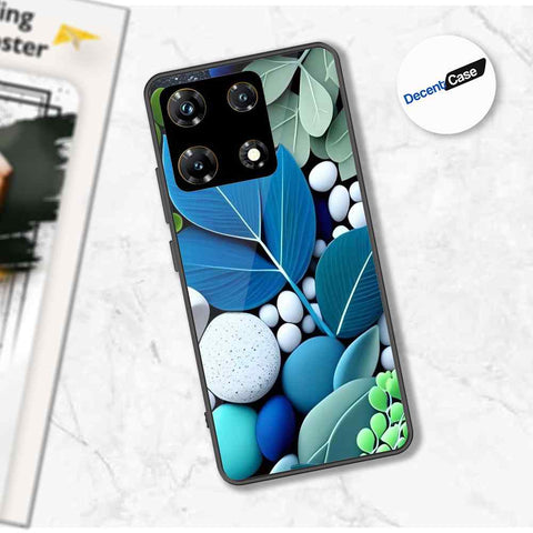 Infinix Note 30 Pro Cover - Flower Series - Premium Printed Metal soft Bumper shock Proof Case